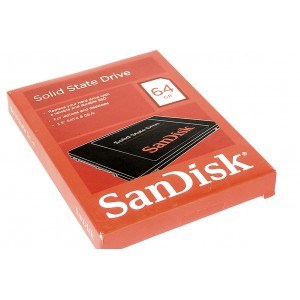 Жесткий диск 2.5 SANDISK SDSSDP-064G-G25, 64Гб, SSD, SATA III