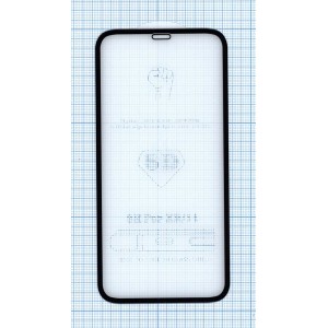 Купить Защитное стекло 4D для Apple iPhone XR черное Москва