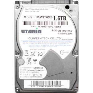 Жесткий диск HDD 2,5 1.5TB UTANIA MM9T6SS