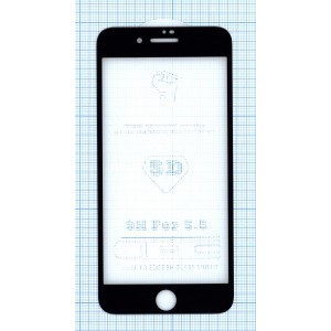 Купить Защитное стекло 5D для Apple iPhone 7/8 Plus черное
