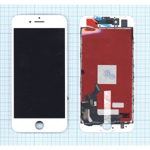 Дисплей для iPhone 8 в сборе с тачскрином (Tianma) белый