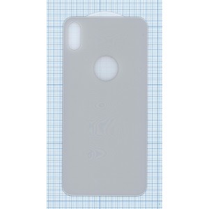Доставка Защитное заднее стекло для iPhone XS Max белое