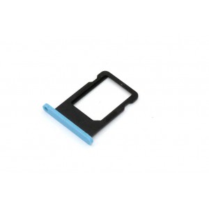 Лоток для SIM-карты Apple IPhone 5С синий