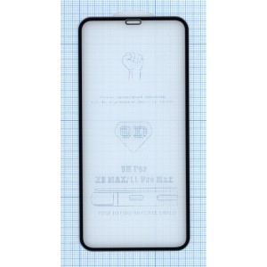 Купить Защитное стекло 6D для Apple iPhone 11 Pro Max черное
