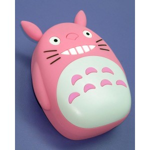 Универсальный внешний аккумулятор Powerbank Totoro pink 10400mAh