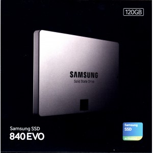Жесткий диск 2.5 для Samsung 840 EVO MZ-7TE120BW, 120Гб, SSD, SATA III