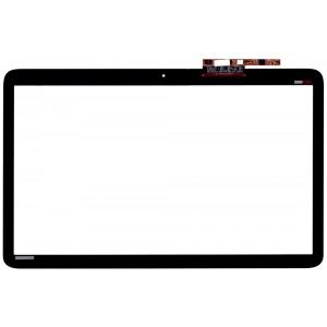 Сенсорное стекло (тачскрин) для HP Envy TouchSmart 17.3 (ICA-FU-9-E21945494 V01) черное