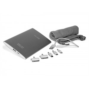 Внешний аккумулятор TopON TOP-AIR 6500mAh (24Wh), Lightning, micro-USB, mini-USB, Apple 30pin
