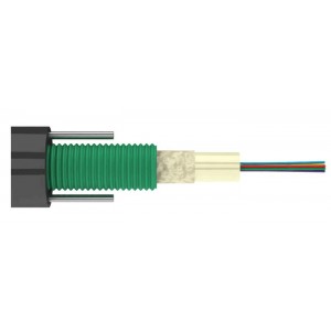 ВО кабель Lanmaster бронированный гофр.стал.лентой, GYXTZW, 2,7кН, нг(А)-HF, универсальный,4 х OS2 Ultra