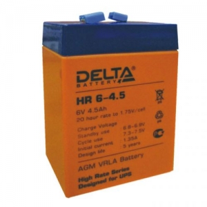 Аккумуляторная батарея Delta HR 6-4,5