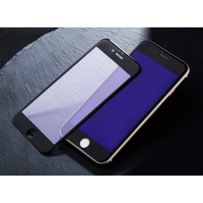 Защитное 3D стекло на экран для Apple iPhone 6 с антибликовым и олеофобным покрытием Цвет черный