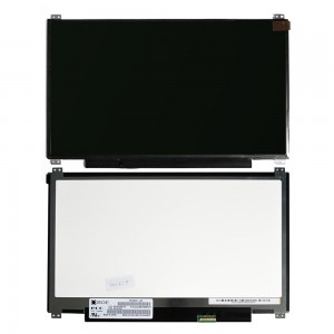 Матрица для ноутбука 13.3 1366х768 WXGA, 30 pin eDP, Slim, LED, TN, крепления сверху/снизу (уши), матовая. PN: HB133WX1-402.