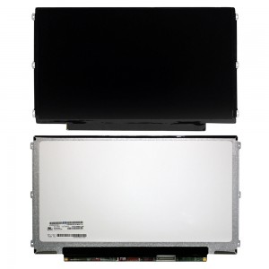 Матрица для ноутбука 12.5 1366x768 WXGA, 40 pin LVDS, Slim, LED, TN, крепления слева/справа (уши), матовая. PN: LTN125AT01