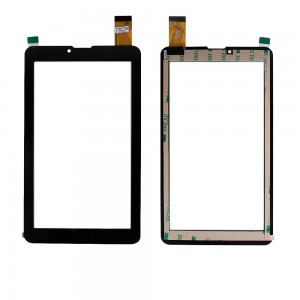 Сенсорное стекло, тачскрин для планшета Explay S02 3G, HIT 3G, teXet X-pad Navi 7 3G, 7 1024x600. PN: 0223-R1-T, HS1283A. Черный.