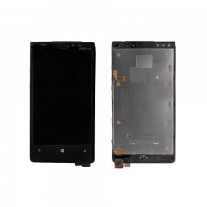 Дисплей, матрица и тачскрин для смартфона Nokia Lumia 920, 4.5 768x1280, A+. Черный.