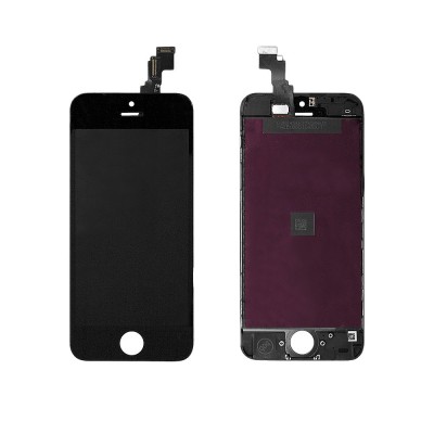 Дисплей, матрица и тачскрин для смартфона Apple iPhone 5C, 4" 640x1136, A+. Черный.