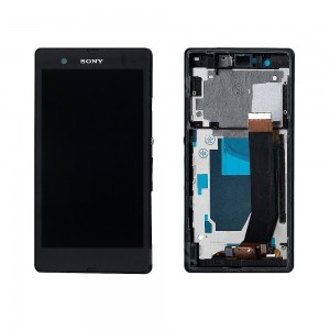 Дисплей, матрица и тачскрин для смартфона Sony Xperia Z C6602, 5 1080x1920, A+. Черный.