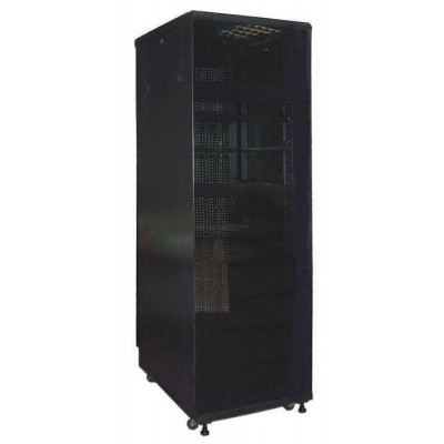 Шкаф 19" Business, 18U 600x800, без дверей, с боковыми стенками, черный, 4 ЧАСТИ