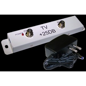 Усилитель TV-сигнала, 25 dB  LAN-HCS-TVSA25