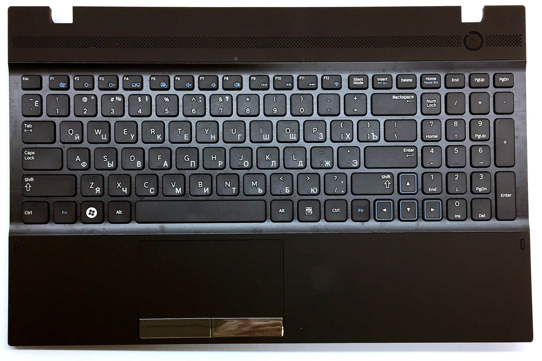 Верхняя панель с клавиатурой для ноутбука Samsung np535u4c